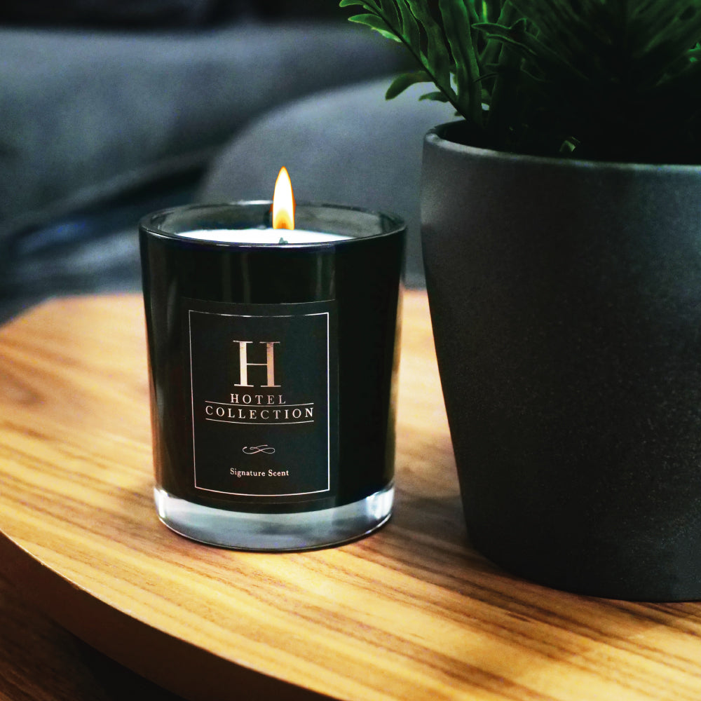 Classic Black Velvet Candle